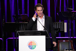 Matthew McConaughey at the Samsung 9th Annual Four Seasons of Hope Gala at Cipriani Wall Street on June 15th 2010 in New York 3