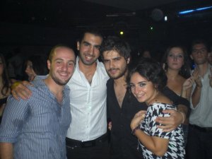 picture of Zaina Aftimos brother with Zena and Nassif Zeitoun