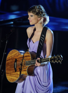 Taylor Swift performs at the 41st annual Songwriters Hall of Fame at The New York Marriott Marquis on June 17th 2010 in New York City 2