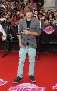 Justin Bieber arrives on the tred carpet of the MuchMusic Video Awards on June 20th 2010 in Toronto Canada 1