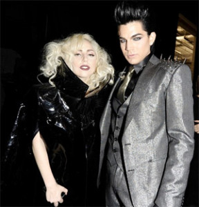 lady gaga and adam lambert