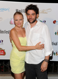 Josh Radnor arrives with Malin Akerman at the screening of Happythankyourmoreplease during the 2010 Maui Film Festival  on June 19th 2010 at the Celestial Cinema in Hawaii 3