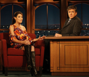 Cobie Smulders picture at the Late Late Show with Craig Ferguson at CBS Television City on November 21st 2008 in Los Angeles 1