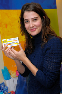 Cobie Smulders attends The Luxury Lounge in honor of the 2008 SAG Awards held at the Four Seasons Hotel on January 26th 2008 in Beverly Hills 3