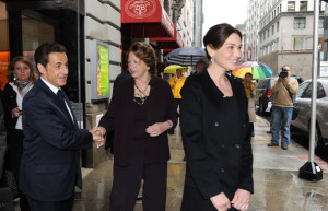 Carla Bruni Sarkozy spotted with French President Nicolas Sarkozy as they attend a private dinner on March 29th 2010 at the White House in Washington 1