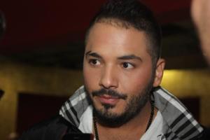 picture of Ramy Ayach on April 15th 2011 as he arrives backstage to the 3rd prime of star academy 3