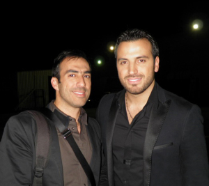 picture of star academy teacher Khalil Abo obeid with Wadih Abi Raed