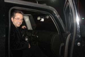 backstage pictures of Marwan Khoury at the star academy building to be at the fifth prime on April 29th 2011