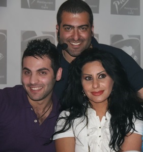 picture of star academy graduate Yahia sweis in Duo trio the radio show with mazen diab 1