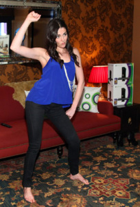 Taylor Cole seen at the Ciroc Godiva Chocolate Vodka And OK Magazine Music Hotel And Gifting Lounge on February 11th 2011 at Redbury Hotel 5