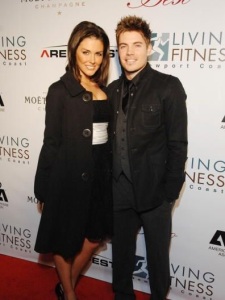 Taylor Cole arrives with Josh Henderson for the New Years Eve At Beso on December 31st 2008 in Hollywood