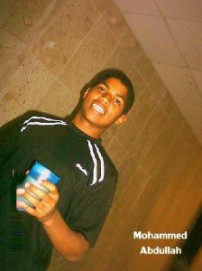 Mohamad Abdullah picture when he was a teenager