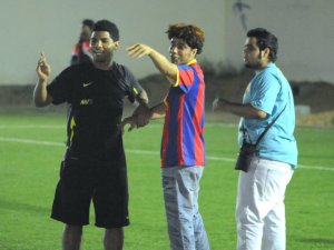 Mohamad Abdullah playing football 1