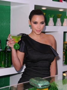 Kim Kardashian attends the Midori Melon Liqueur launch on May 10th 2011 at the Midori Trunk Show 4