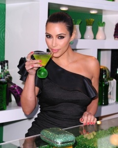 Kim Kardashian attends the Midori Melon Liqueur launch on May 10th 2011 at the Midori Trunk Show 6