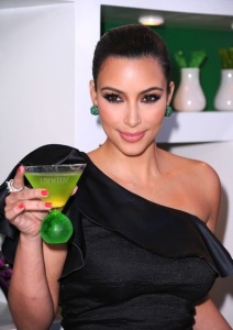 Kim Kardashian attends the Midori Melon Liqueur launch on May 10th 2011 at the Midori Trunk Show 3