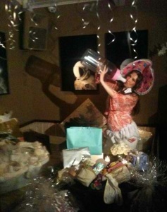 Thalia photo at her Second Baby Shower on March 27th 2011 in Miami Beach 1