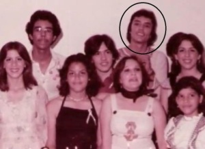 Osvaldo Rios personal photos when he was teenager