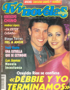 Osvaldo Rios on a magazine cover