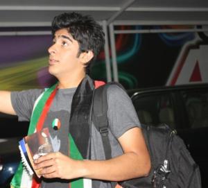 backstage of the 13th prime of staracademy8 on June 24th 2011 photo of abdul salam as he leaves the LBC building 9