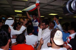 Abdul Salam photo yesterday on June 28th 2011 as he arrives to the Airport in Kuwait 10