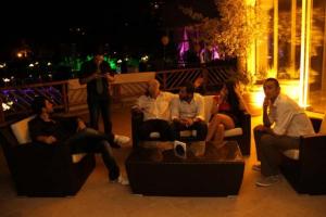 new photo of Christine Saade with Jack Haddad at her celebration party held on Friday July 1st 2011 at Byblos resort in Lebanon 2