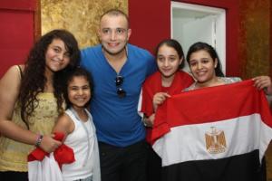 picture of Mohammad Daqdouq on July 15th 2011 after the final prime of star academy 3