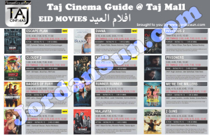 eid movies at taj cinemas