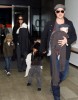 Angelina Jolie and Brad Pitt with Pax, Zahara, Shiloh and the two six months old twins Knox Leon and Vivienne Marcheline