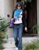 Jessica Alba leaving a place where she gets singing and acting lessons in Hollywood, California on the 27th of January 2009