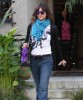 Jessica Alba leaving a place where she gets singing and acting lessons in Hollywood, California on the 27th of January 2009