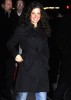 Evangeline Lilly outside the Ed Sullivan Theater for the Late Show With David Letterman in New York City on the 27th of January 2009