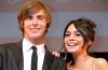 Zac Efron and Vanessa Hudgens during the High School Musical 3 Senior Year premiere at Shinagawa Stellar Ball at the Prince Hotel on January 28th 2009, in Tokyo, Japan