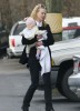 Nicole Kidman and her baby daughter Sunday Rose head towards the doctor's office for a checkup on January 9th 2009