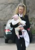 Nicole Kidman and her baby daughter Sunday Rose head towards the doctor's office for a checkup on January 9th 2009