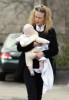 Nicole Kidman and her baby daughter Sunday Rose head towards the doctor's office for a checkup on January 9th 2009