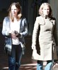 Jennifer Garner and her sister Melissa candids in Santa Monica, California