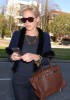 Sharon Stone seen yesterday on the streets of Beverly Hills while trying to figure out how to use her mobile phone on the 28th of January 2009