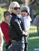 Gwen Stefani with her son Kingston Rossdale