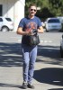 Shia LaBeouf walkimg back home after shopping at the local convenience store in Los Angeles on January 28th 2009