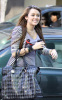 Miley Cyrus candid walking to the Radio Disney headquarters in Burbank, California