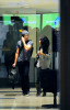 Zac Efron and Vanessa Hudgens arrival at LAX Airport on 30th of January 2009