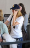 Bar Refaeli arrives at LAX Airport on February ,1st, 2009 and getting ready to depart