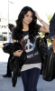 Vanessa Hudgens spotted leaving Los Angeles International Airport in Los Angeles, California on 2nd of February 2009