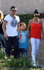 Katie Price and Peter Andre took their son Harvey to the Junior Blind of America School in Culver City