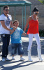 Katie Price and Peter Andre took their son Harvey to the Junior Blind of America School in Culver City