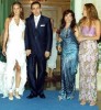 Gabriela Bo at her wedding to Cristian Castro