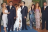 Gabriela Bo at her wedding to Cristian Castro