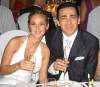 Gabriela Bo at her wedding to Cristian Castro