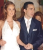 Gabriela Bo with her ex-husband Cristian Castro